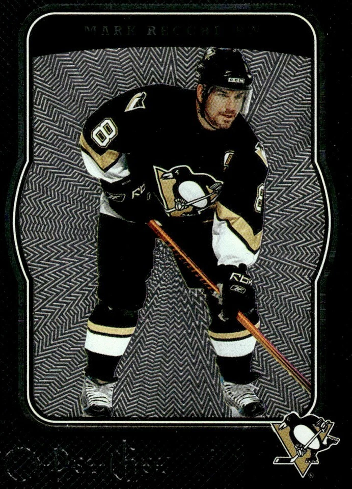 2007-08 O-Pee-Chee Micromotion Black Mark Recchi /100 Pittsburgh Penguins #393 - Image 1 of 2