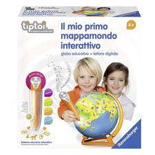 Mappamondo interattivo globo educativo per bambini con lettore digitale 4+