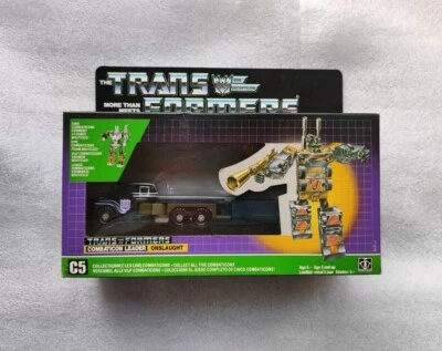 Transformers G1 Combaticon Leader Onslaught / Hasbro Bradley 1985 / Euro / NEUF! - Photo 1/4