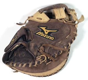 Mizuno Catcher Mitt RHT *Da riparare 33 o 34" - Foto 1 di 10
