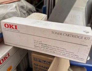 OKI TONER CARTRIDGE PER OKI OL400/800 OKIFAX OF-110 150 - 2300 ORIGINALE NUOVO - Picture 1 of 1