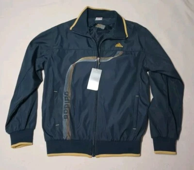 Chaqueta deportiva Adidas para niñas talla XXL azul marino cremallera completa nueva con etiquetas Foto 1 de 4