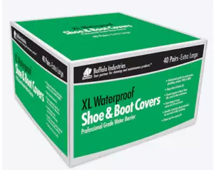 Buffalo Industries 40-Pack Polypropylene Shoe Covers Size: X-large (open box) - Picture 1 of 1