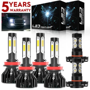 Kit de faros antiniebla LED blancos 6000 k para Dodge Grand Caravan 2011-2019 - Imagen 1 de 13