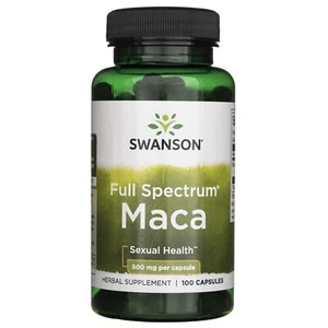 Swanson Maca 500 mg 100 Kapseln - Bild 1 von 6