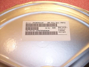 QTY (3600) .068uf 100V 10% 1812 SMD STACKED METALLIZED FILM CF037E0683KBC TPC - Picture 1 of 2