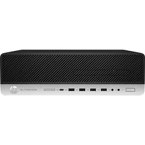Refurbished HP EliteDesk 800 G4 SFF i7-8700 3.2GHz 32GB 512GB SSD Windows 11 Pro - Picture 1 of 5
