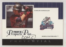2007 TRISTAR Prospects Plus Protential Carlos Gonzalez #PT-CG
