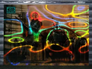 2024 Topps Star Wars Galaxy Return To Jabba's Palace Aqua Lava Refractor /175 - Picture 1 of 3