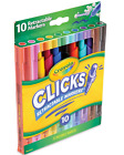 Crayola Clicks Retractable Markers 10 Pack Washable