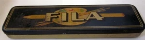 FILA BLEISTIFTE Blechdose leer 18 x 5 x 1,8 cm. - Bild 1 von 2