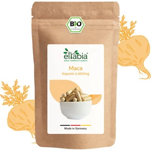 Bio Maca Kapseln | Hochdosiert 3720mg Tagesdosis Vegan Premium Rohkost Qualität - Bild 1 von 7