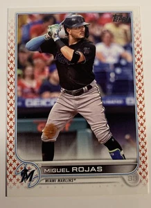 MIGUEL ROJAS * 2022 Topps Baseball Series 2 * INDEPENDENCE DAY * SP 56/76 * #544 - Picture 1 of 2
