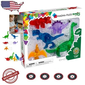 Original Magnetic Dinosaur Building Set - Safe, Durable & Educational Play - Picture 1 of 7