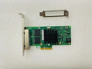 Intel I350-T4 PCI-Express PCI-E Four RJ45 Gigabit Ports Server Adapter Network - Picture 1 of 3