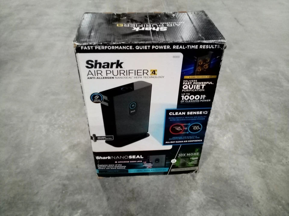 Shark HP100 NanoSeal Air Purifier - Black