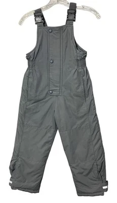 Hanna Andersson Baberos Gris Invierno Nieve Mono Unisex Pantalones de Esquí Talla 120 6-7 Foto 1 de 4