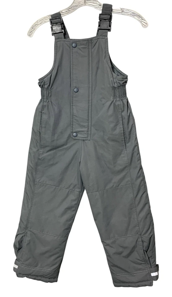 Hanna Andersson Baberos Gris Invierno Nieve Mono Unisex Pantalones de Esquí Talla 120 6-7 Foto 1 de 4