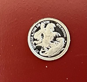 2024 Half Gram Platinum Proof Coin Ascension Island Five Pounds - Picture 1 of 6
