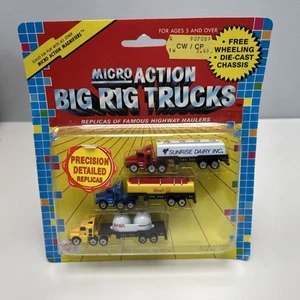 Vintage 1989 FunRise Micro Action Magnifiers Big Rig Trucks ~016 - Picture 1 of 2