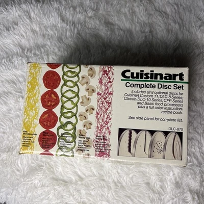Cuisinart Complete DLC-8/DLC-10 for Food Processor DLC-870 6 Disc Set - Image 1 of 4