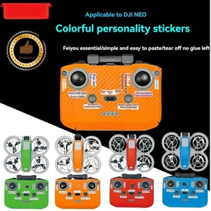 Adesivo PVC skin full sticker antigraffio per DJI NEO drone controller accessori - Foto 1 di 22