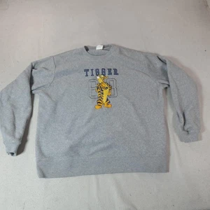 Disney Tigger Sweatshirt Herren XL grau Fleece bestickt Grafik Winnie Puuh - Bild 1 von 12