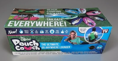 The Official Blue Pouch Couch As Seen On TV NEW - Image 1 of 2