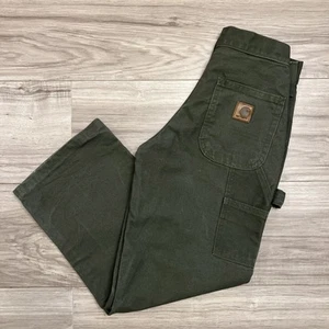 Carhartt Canvas Duck Pants Boys Size 10 - Picture 1 of 9