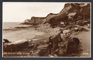 Postkarte Isle of Wight Ventnor Ansicht von Steephill Cove RP von Richtern - Bild 1 von 2