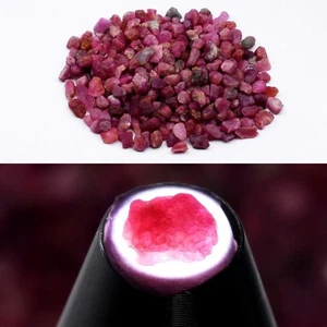 💎 Lote de 291 piezas 101.63ct Rubí Rojo Purpúreo Natural Áspero - Sin Calentar, Gemas Tanzania - Imagen 1 de 6