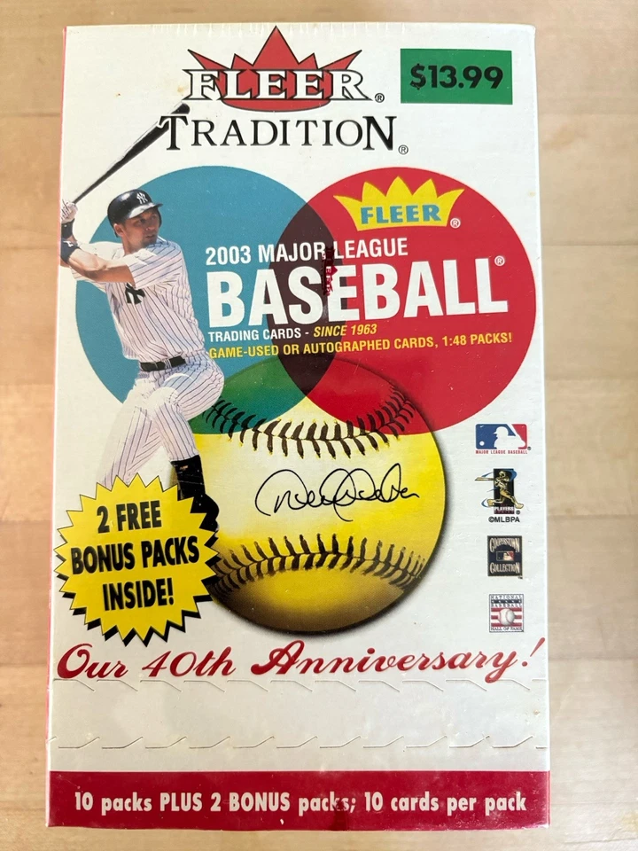 2003 Fleer Tradition Baseball MLB Factory Sealed Retail Box - Image 1 of 2