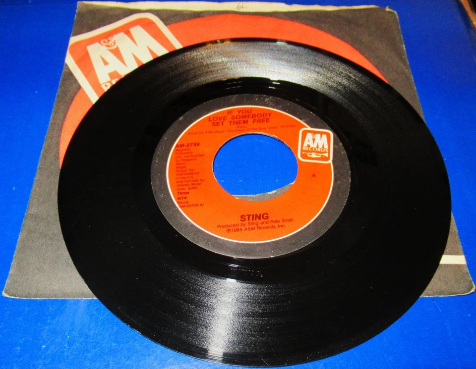 Sting, If You Love Somebody Set Them Free / Another Day Foto 1 de 1