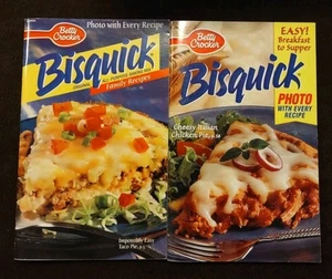 2 Betty Crocker Kreative Rezepte Zeitschriften BISQUICK & BISQUICK FAMILIENREZEPTE - Bild 1 von 3