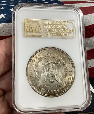 Old NGC Gold Embossed Slab~Generation 3~Goldback~Toned 1921 P MS 63 - Image 1 of 4