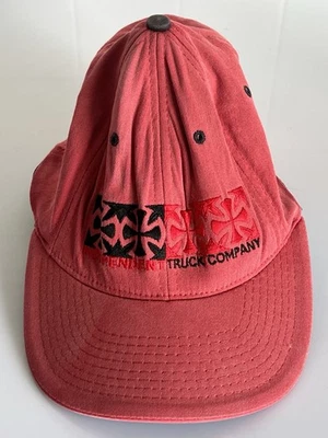 Gorra de skate vintage Independent Truck Company pequeña talla única roja unisex Foto 1 de 3