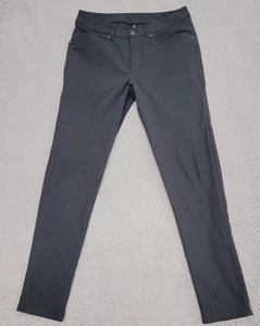 Lululemon Pants Mens 30 Slate Gray ABC 5-Pocket Slim Tapered Leg Performance - Picture 1 of 12