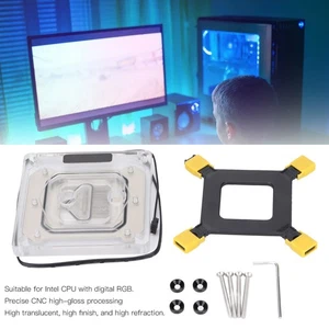 CPU Water Cooling Systems Efficient Heat High Performance CPU Water Block For - Photo 1/12