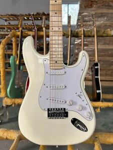  Olympic White Stratocaster Electric Guitar - 6 String Guitar