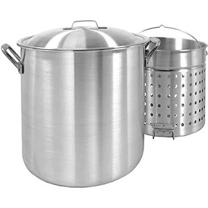 Bayou Classic 1000 Handcrafted 100-qt Aluminum Bayou Boiler Features Heavy-Duty - Picture 1 of 6