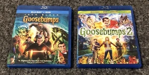 (2) Goosebumps, Goosebumps 2 (Blu-ray, 2015) MOVIE LOT - Picture 1 of 4