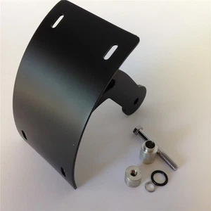 Side Curve Mount License Plate Bracket Tag Holder For Suzuki Boulevard M109R Bla - Picture 1 of 5
