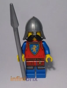 Lego Lion Knight Guard Soldier Minifigure from set 10332 NEW cas589 - Picture 1 of 1