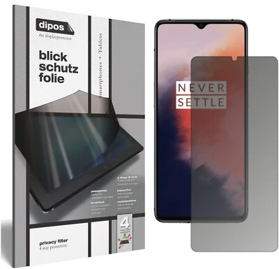 Screen Protector for OnePlus 7T Privacy Filter 4-Way Protection dipos - Image 1 of 4