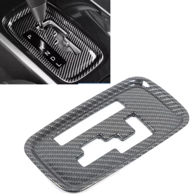 Carbon Fiber Car Gear Shift Panel Cover Trim For Mitsubishi Outlander 2013-2020 - Изображение 1 из 4