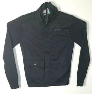 Men's Bench Full-Zip Black Collared long sleeve cotton Jacket Size small - Bild 1 von 5