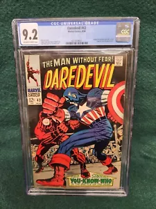 Daredevil #43 CGC 9.2 / MARVEL COMICS - Picture 1 of 2