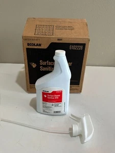 Ecolab 6102228 Surface Cleaner Sanitizer BTU LOT OF 6, medical grade cleaner - Picture 1 of 4