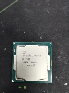 Intel CPU Core i3-7100 Dual-Core Processor 3.9GHz 3MB Cache LGA1151 SR35C - Picture 1 of 3