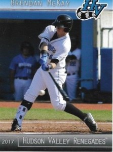 2017 Hudson Valley Renegades Team Card Set (Pick Your Cards) Tampa Bay Rays